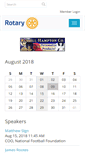Mobile Screenshot of nacogdochesrotary.org